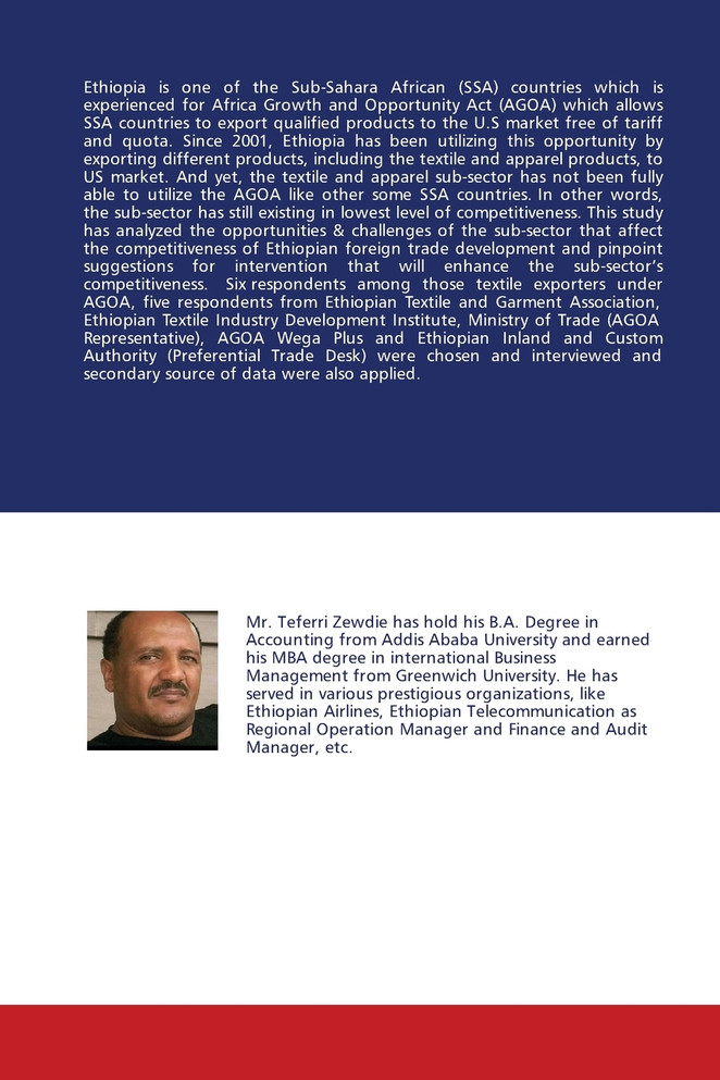 Opportunities and Challenges of African Growth Opportunity Act (AGOA)