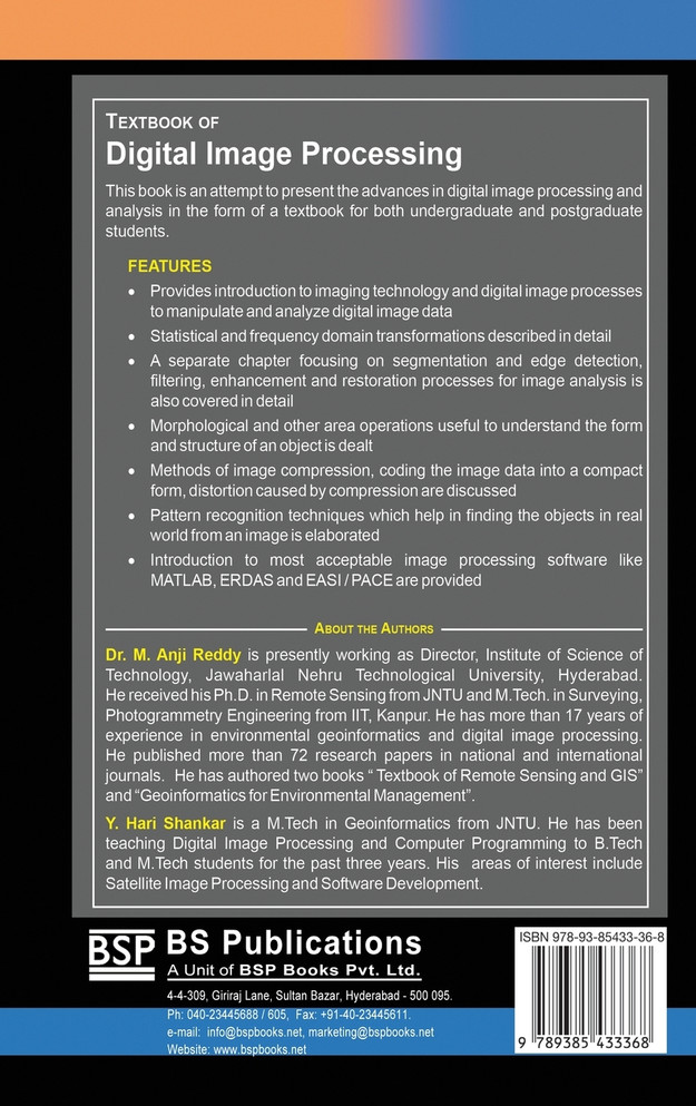 Textbook of Digital Image Processing