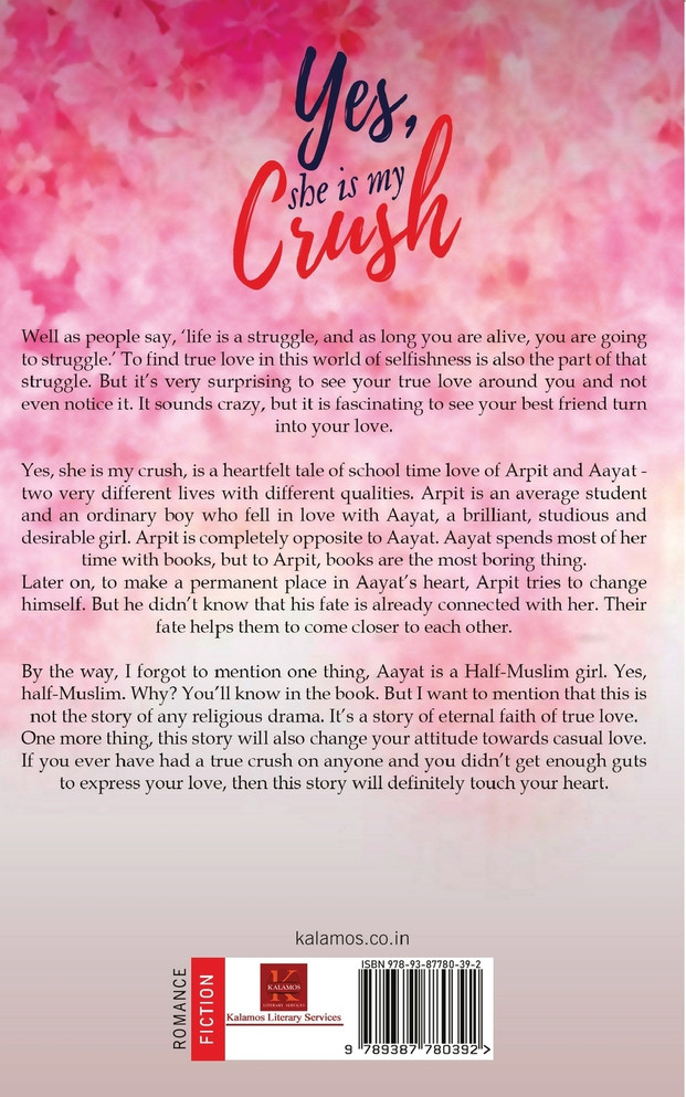 Yes, She is my Crush