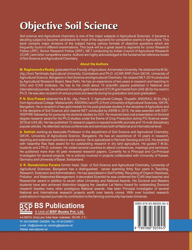 Objective Soil Science