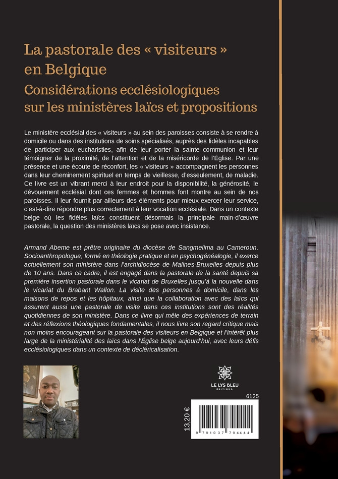 La pastorale des  visiteurs  en Belgique