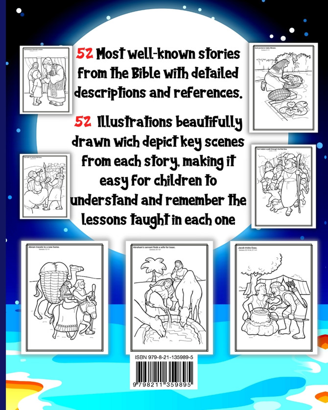 Bible Coloring Book for Kids