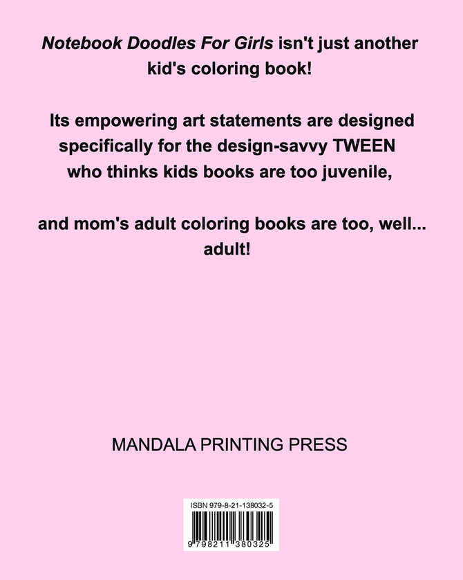 Notebook Doodles For Girls