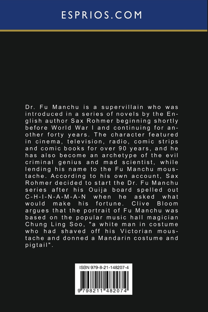The Hand of Fu-Manchu (Esprios Classics)