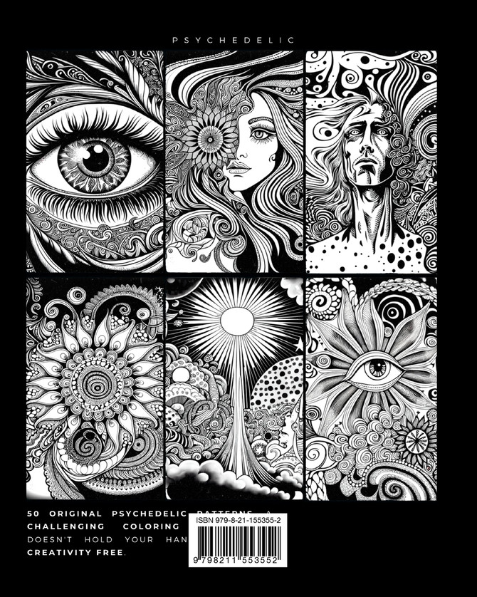 Psychedelic (Coloring Book)