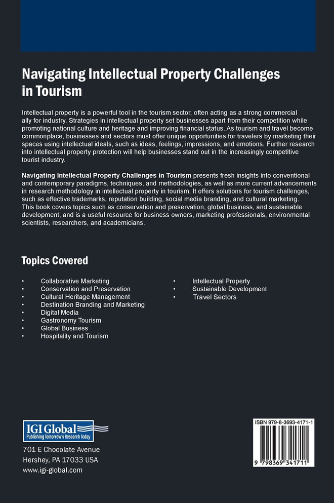 Navigating Intellectual Property Challenges in Tourism