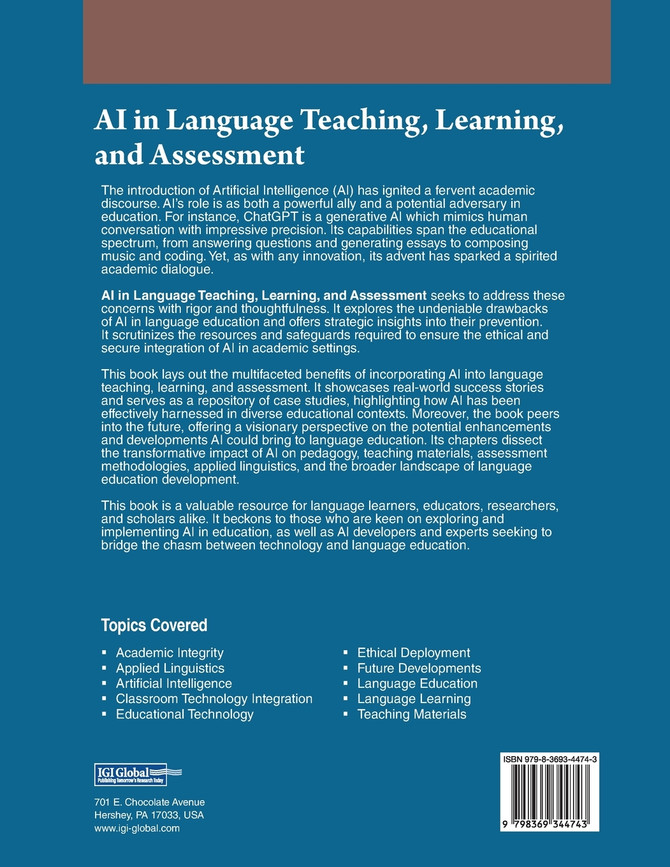 AI in Language Teaching, Learning, and Assessment