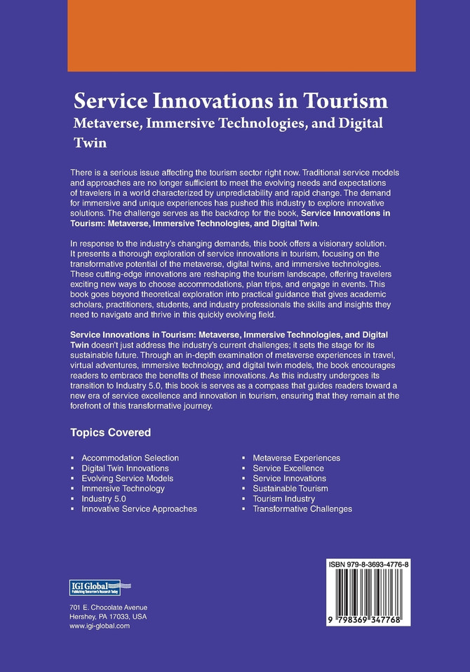 Service Innovations in Tourism
