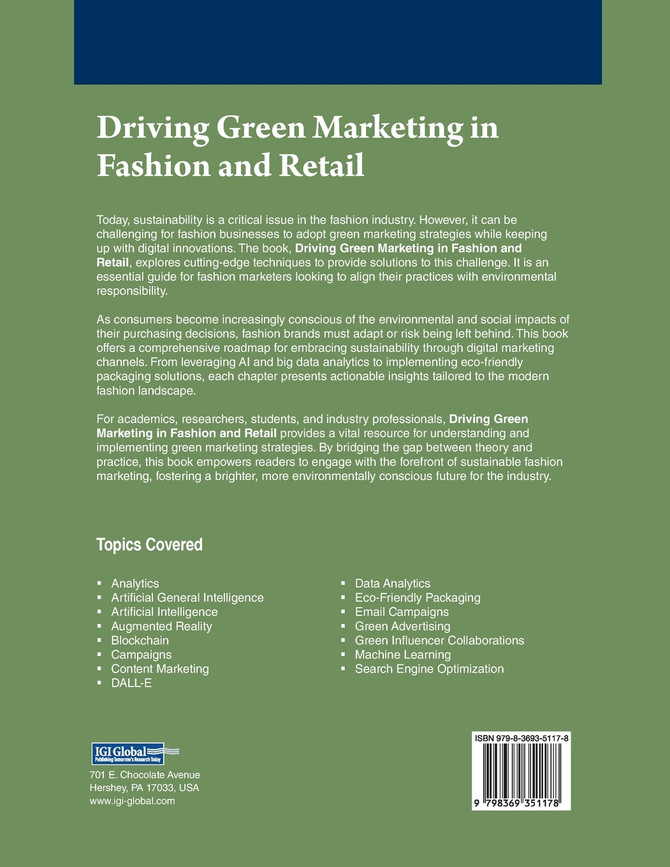 Driving Green Marketing in Fashion and Retail