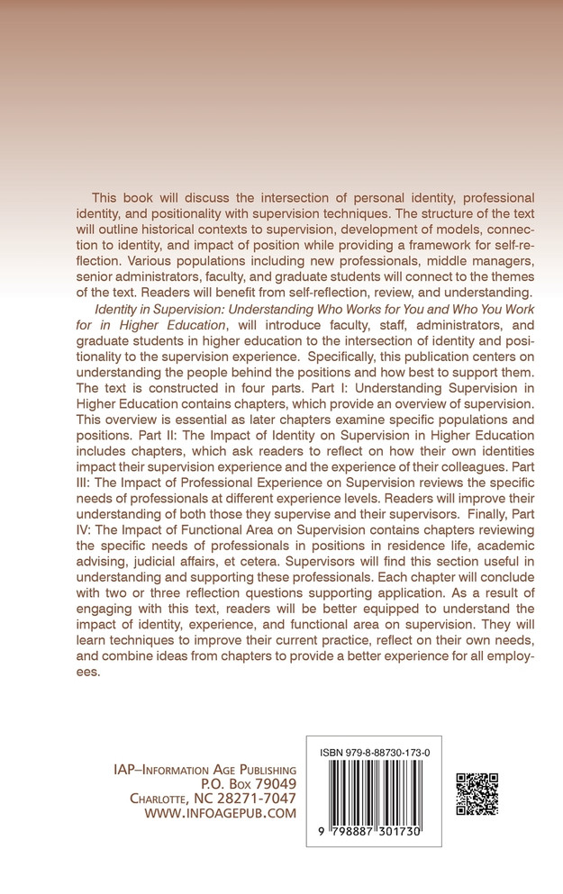Identity in Supervision