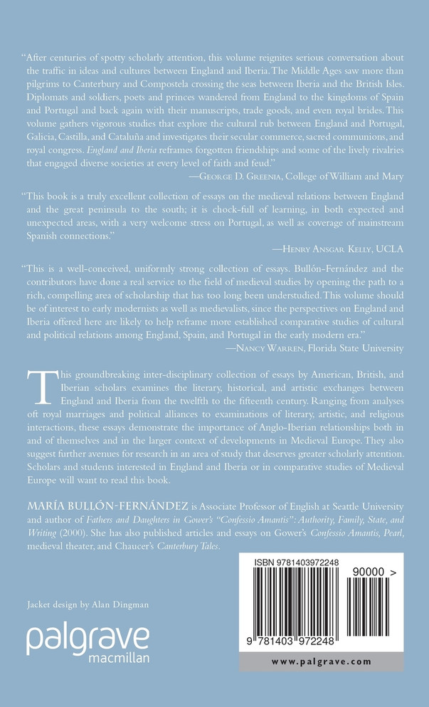 England and Iberia in the Middle Ages, 12th-15th Century