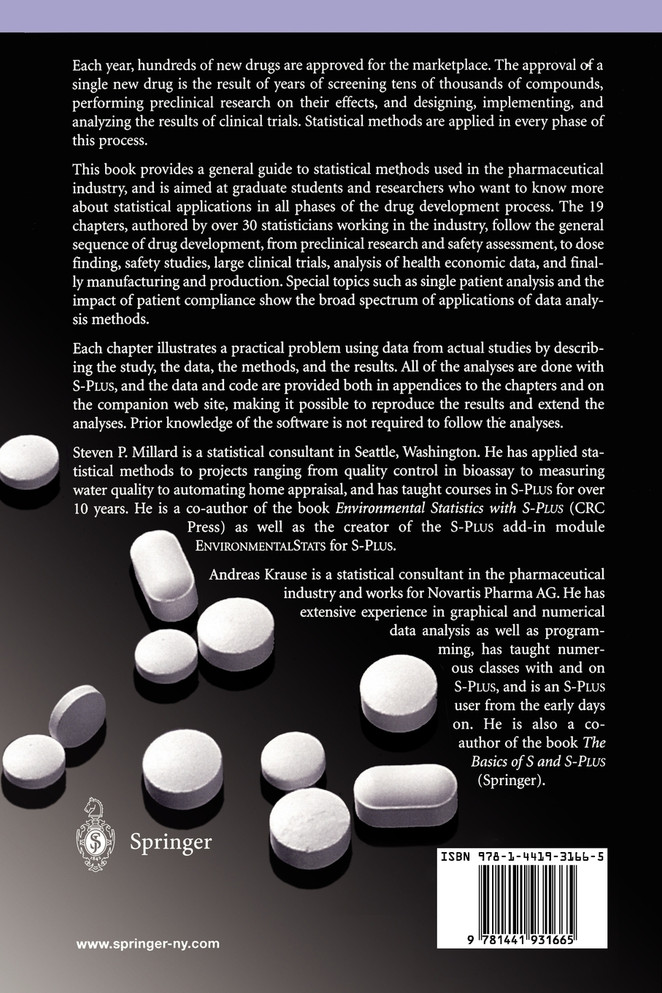 Applied Statistics in the Pharmaceutical Industry