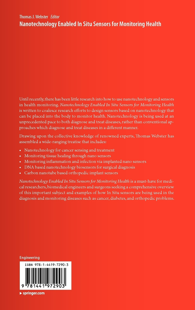 Nanotechnology Enabled In situ Sensors for Monitoring Health