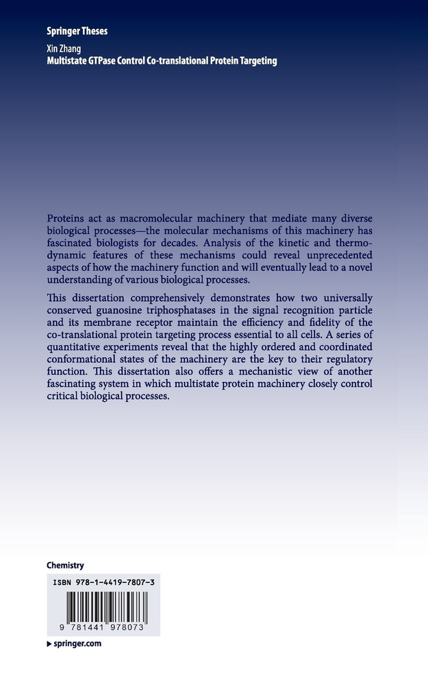 Multistate GTPase Control Co-translational Protein Targeting