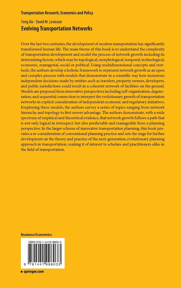 Evolving Transportation Networks