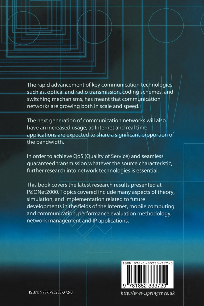 Performance and QoS of Next Generation Networking