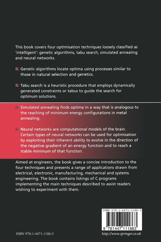 Intelligent Optimisation Techniques