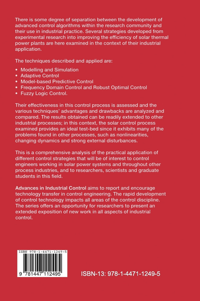 Advanced Control of Solar Plants