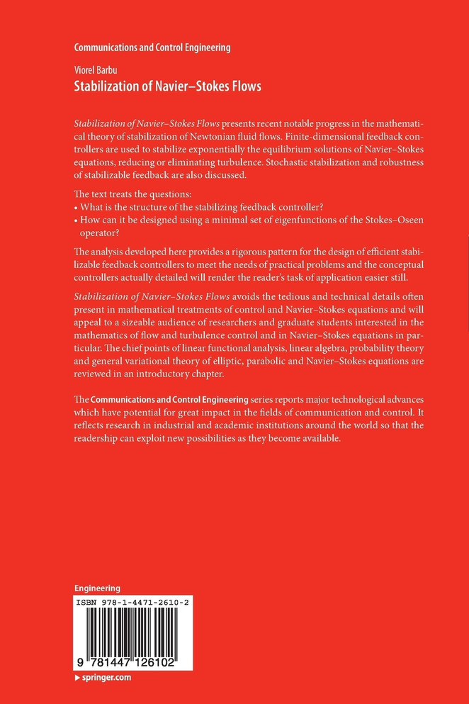 Stabilization of Navier-Stokes Flows