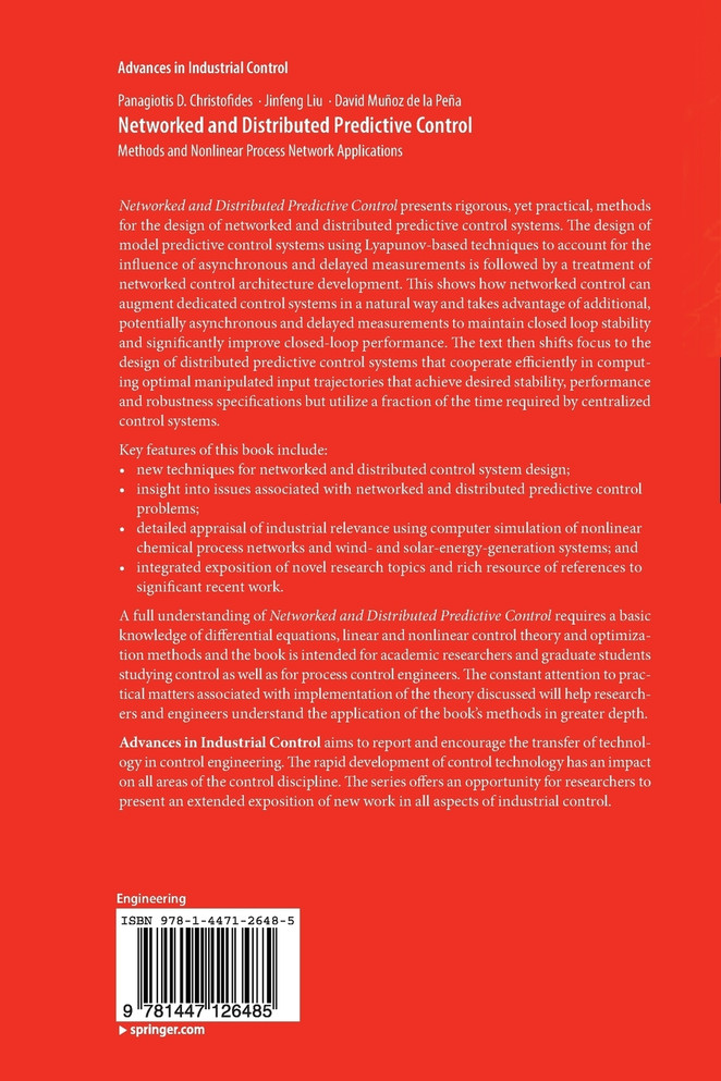 Networked and Distributed Predictive Control