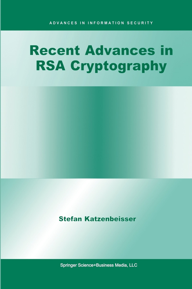 Recent Advances in RSA Cryptography