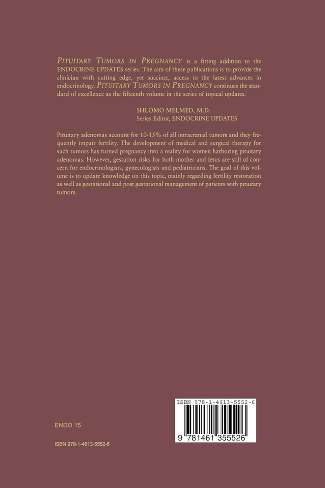 Pituitary Tumors in Pregnancy