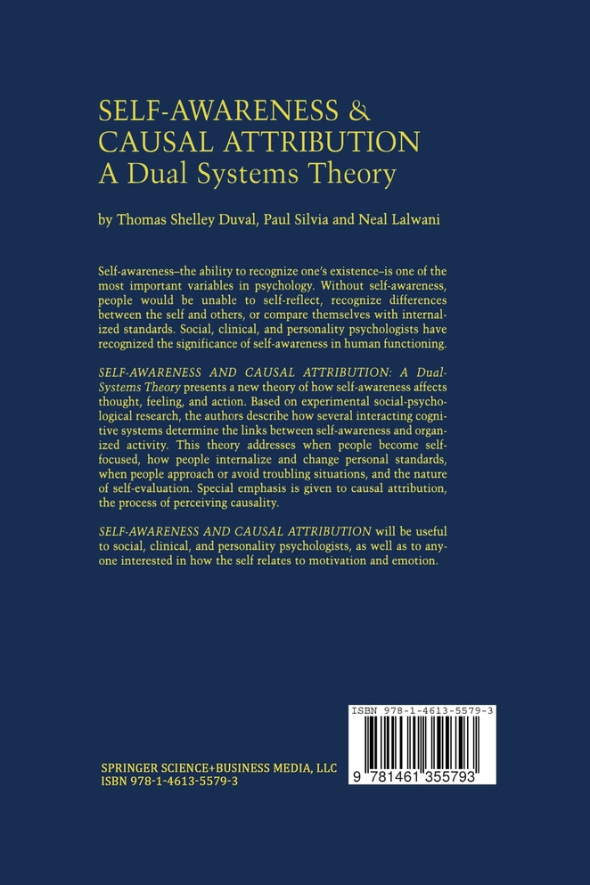 Self-Awareness & Causal Attribution