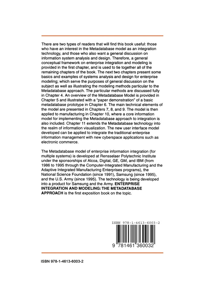 Enterprise Integration and Modeling