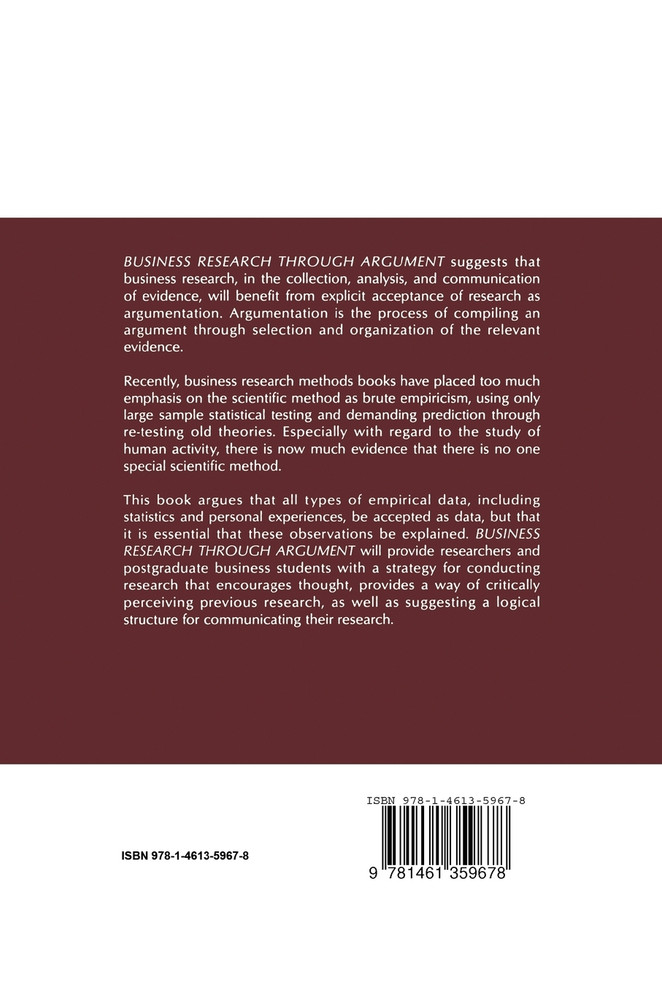 Business Research Through Argument