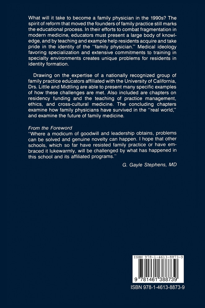 Becoming a Family Physician