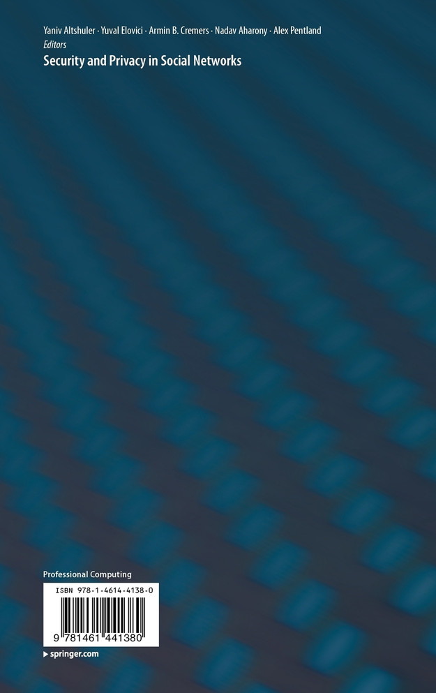 Security and Privacy in Social Networks