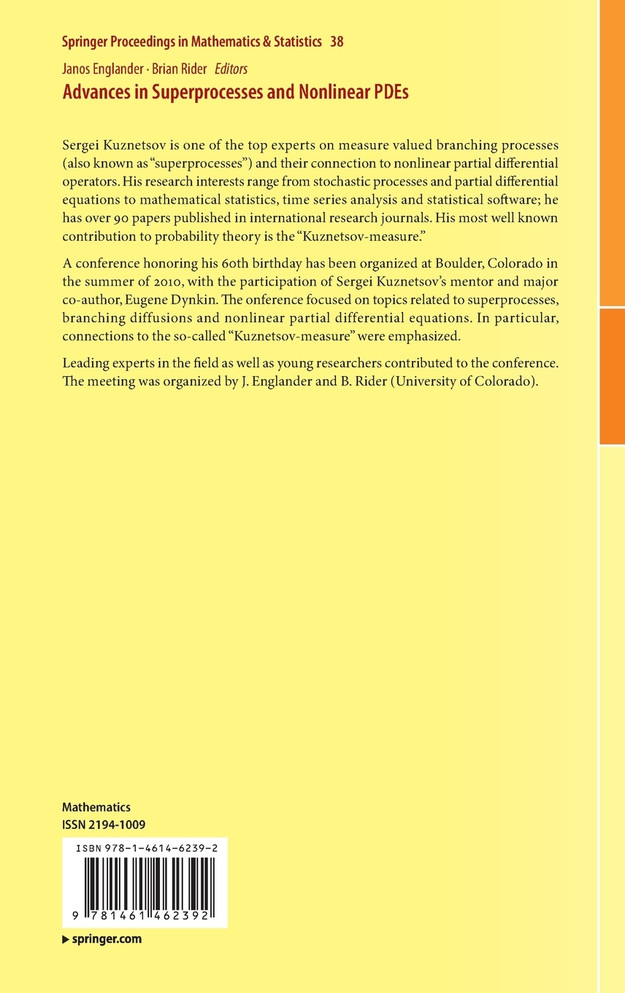 Advances in Superprocesses and Nonlinear PDEs