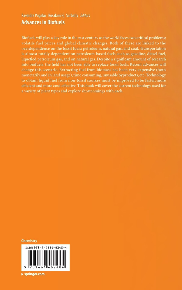 Advances in Biofuels