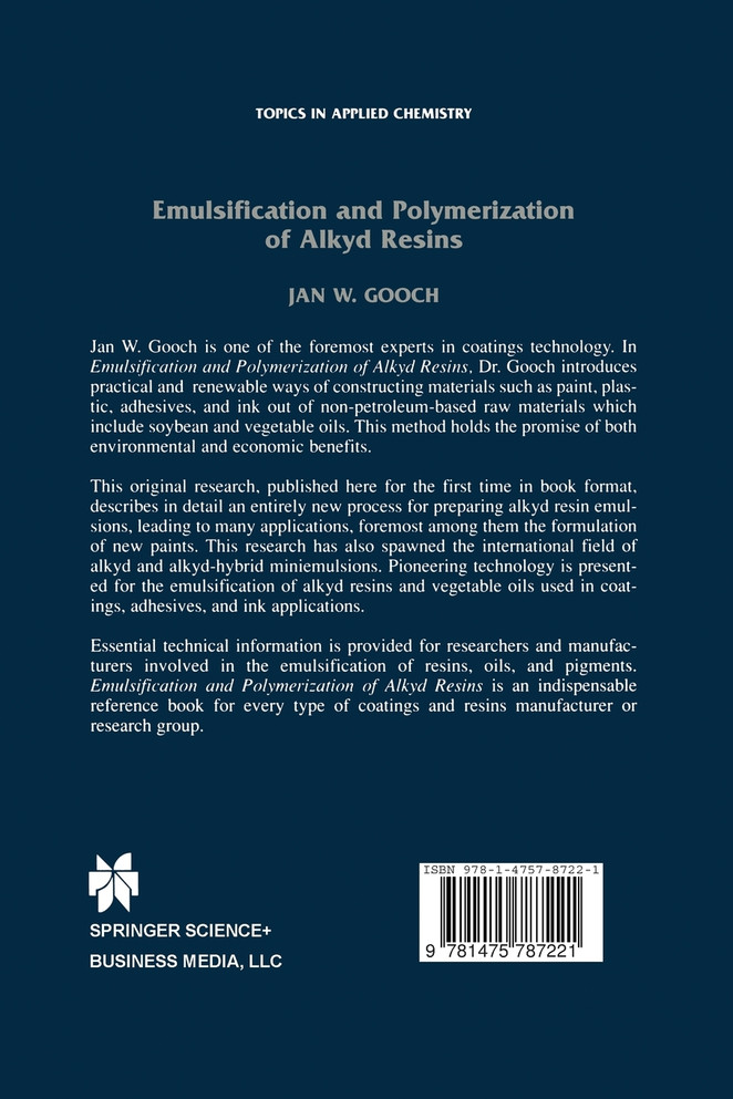 Emulsification and Polymerization of Alkyd Resins