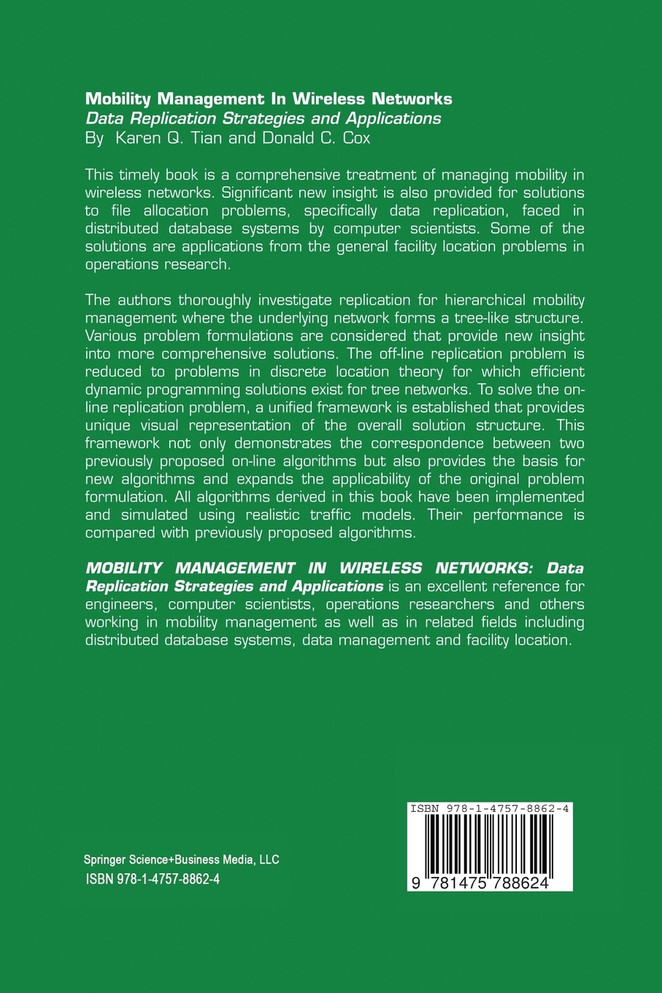 Mobility Management in Wireless Networks