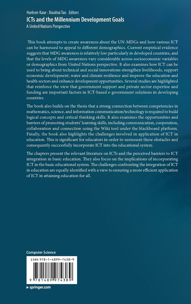 ICTs and the Millennium Development Goals
