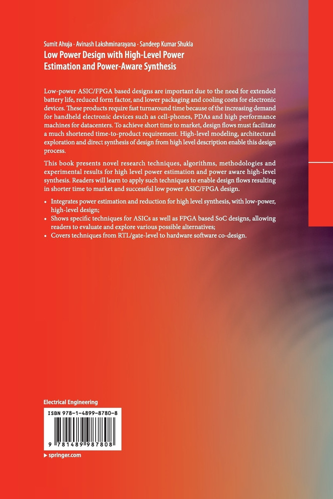 Low Power Design with High-Level Power Estimation and Power-Aware Synthesis