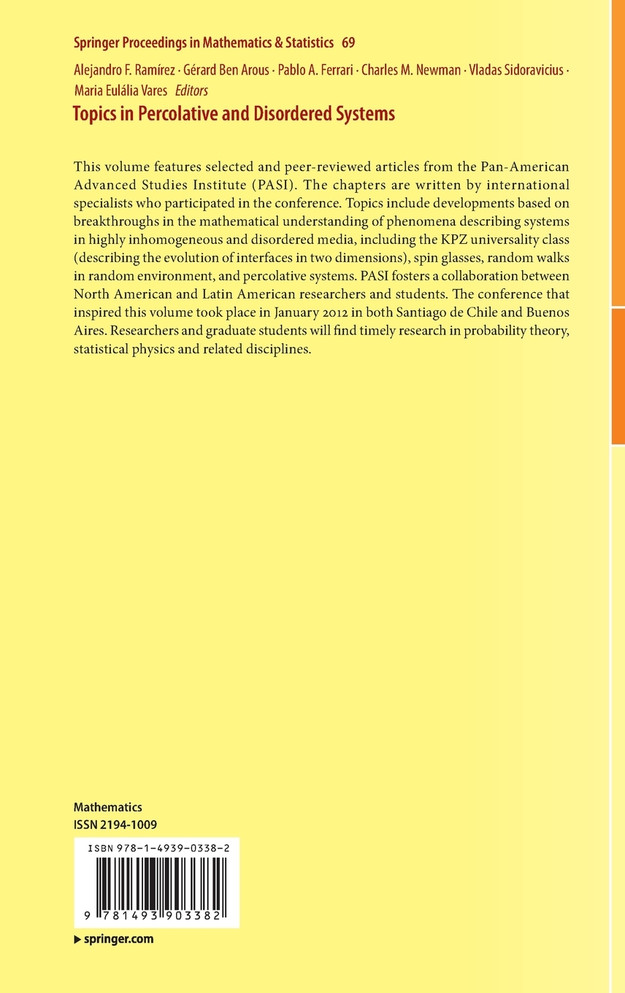 Topics in Percolative and Disordered Systems