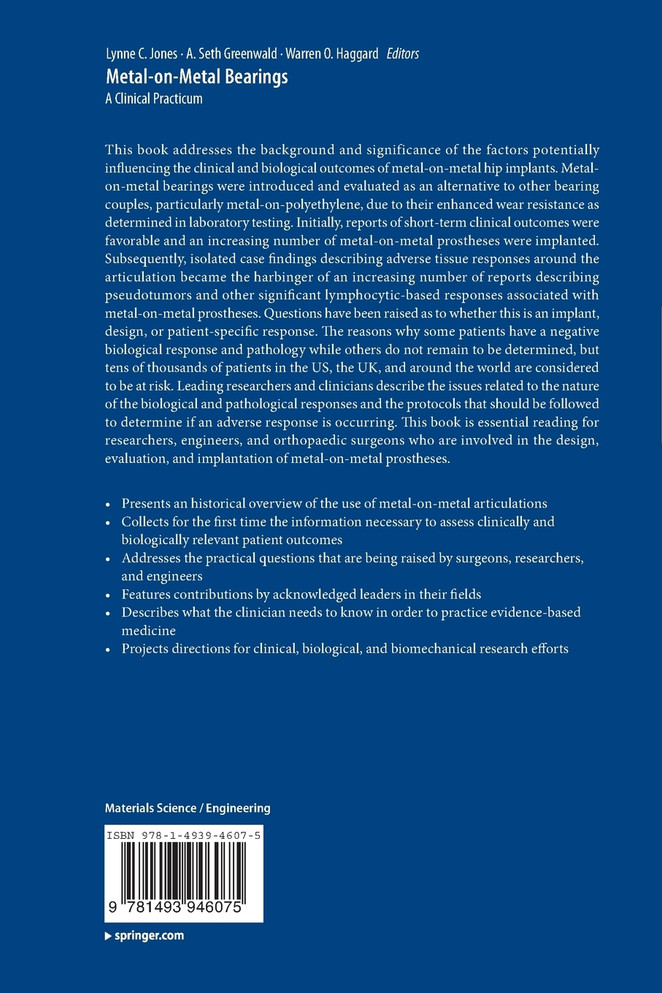 Metal-on-Metal Bearings