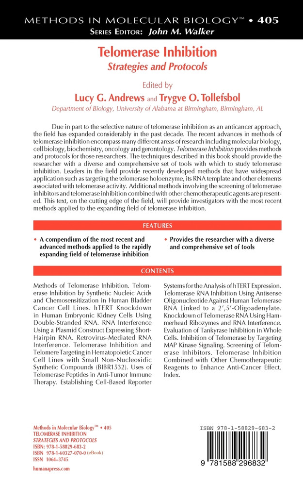 Telomerase Inhibition