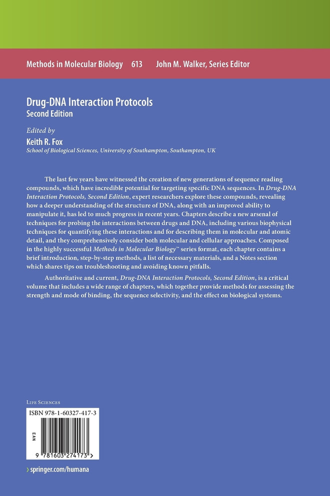 Drug-DNA Interaction Protocols