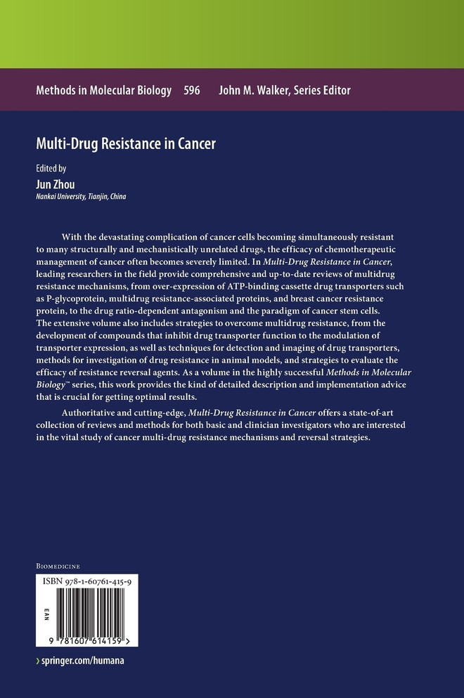Multi-Drug Resistance in Cancer