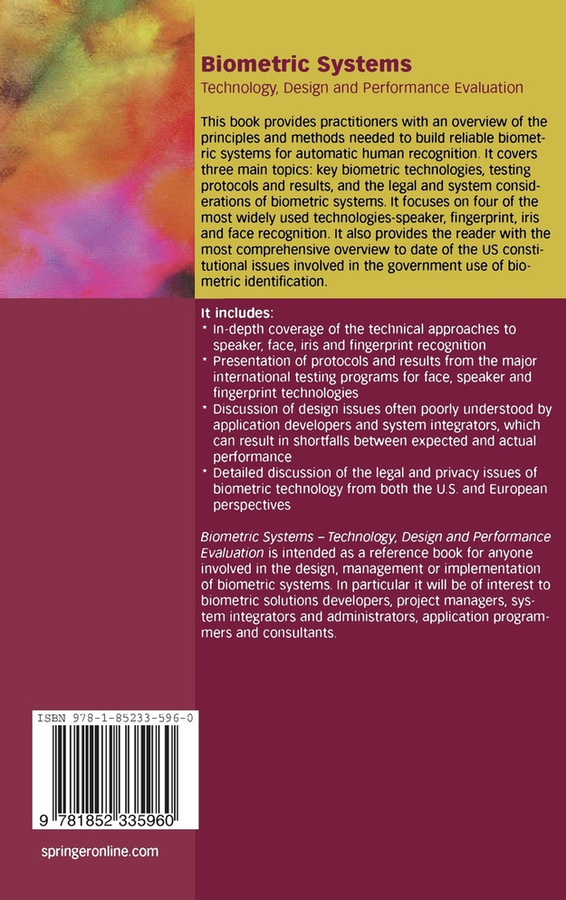Biometric Systems
