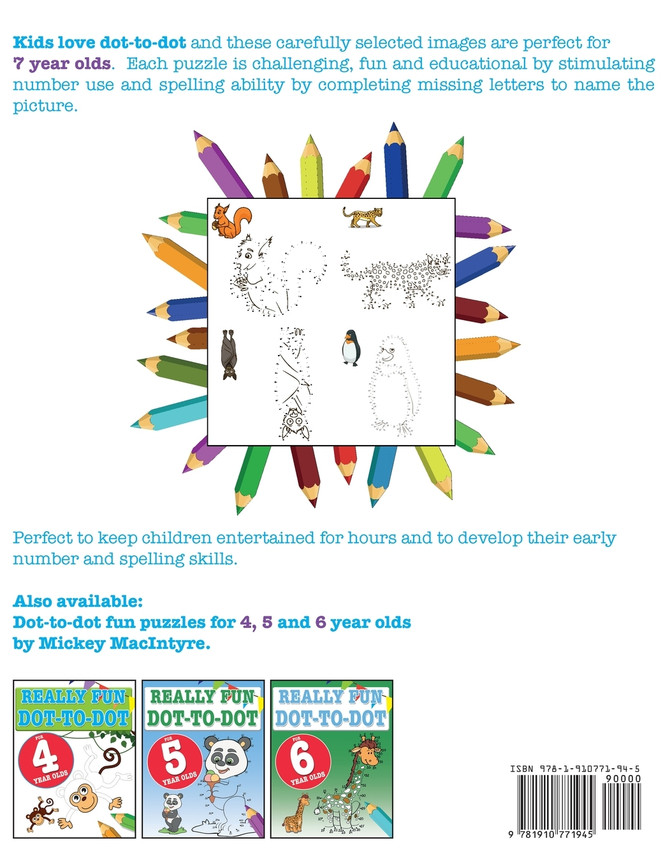 Really Fun Dot To Dot For 7 Year Olds