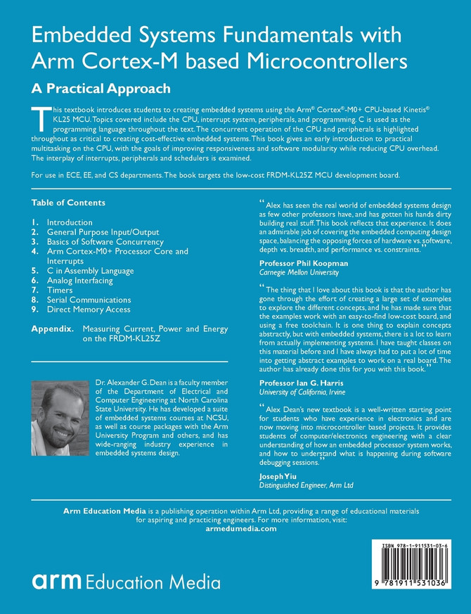 Embedded Systems Fundamentals with ARM Cortex-M based Microcontrollers