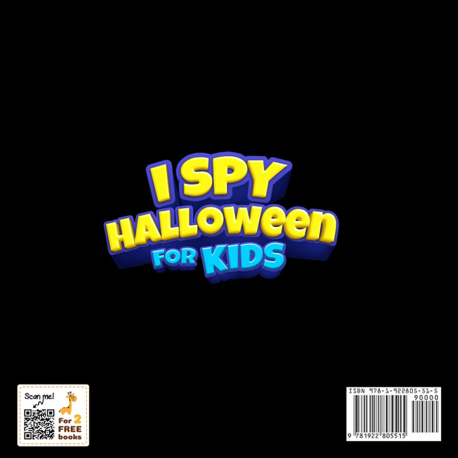 I Spy Halloween Book For Kids