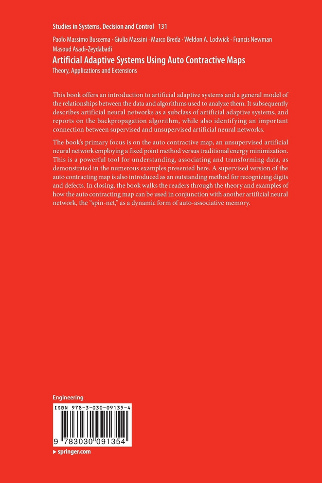 Artificial Adaptive Systems Using Auto Contractive Maps