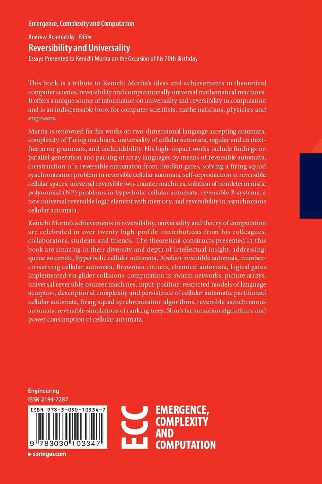 Reversibility and Universality