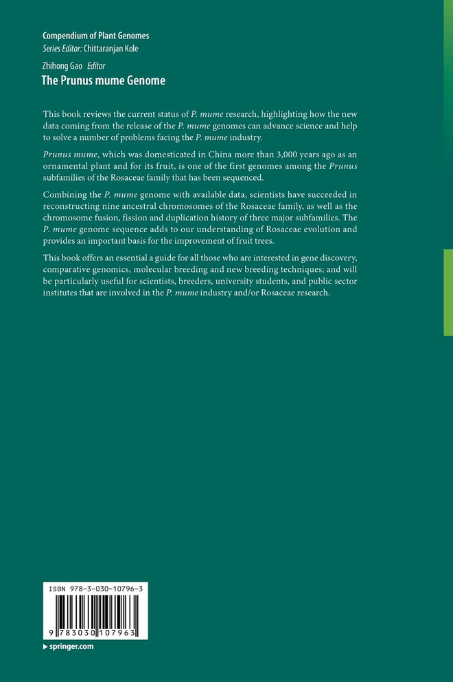 The Prunus mume Genome