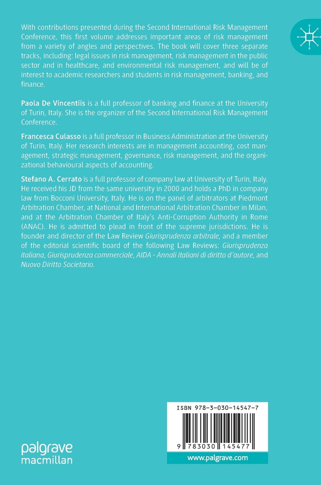 The Future of Risk Management, Volume I